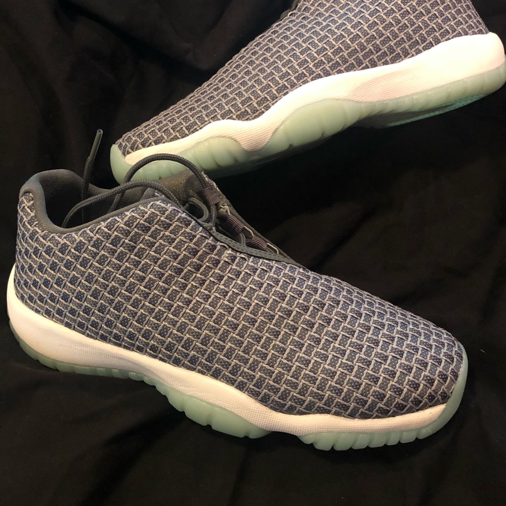 Nike Air Jordan Teal & Gray Low Top